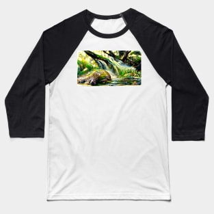 A gentle stream in the Aussie bush Baseball T-Shirt